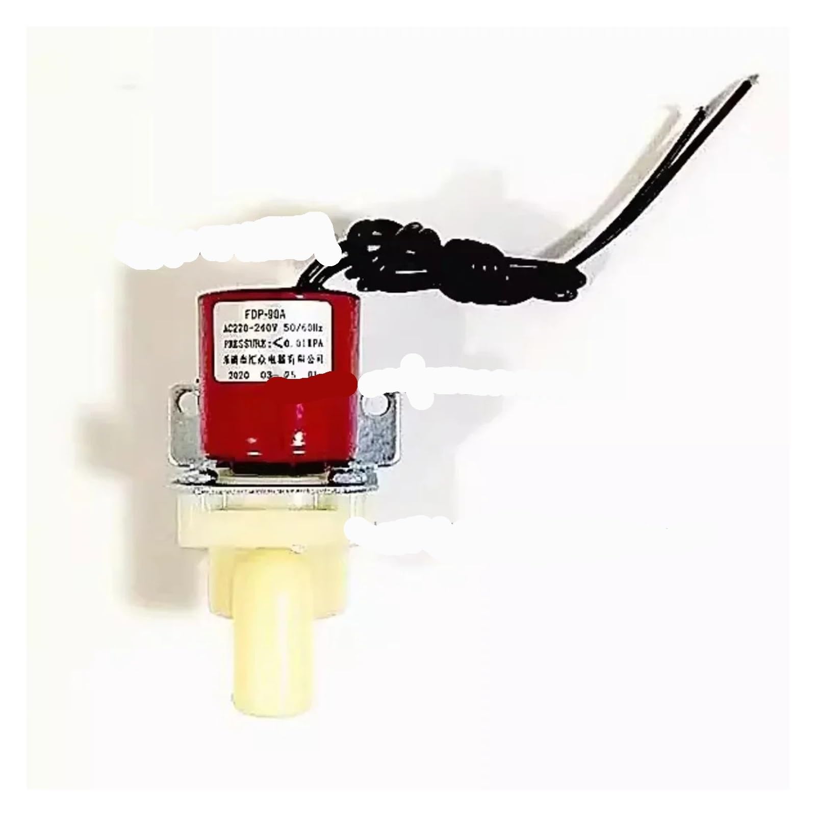 Refrigerator Water Inlet Valve Universal Ice Maker Parts FDP-90A Solenoid Valve Drain for Making Machine