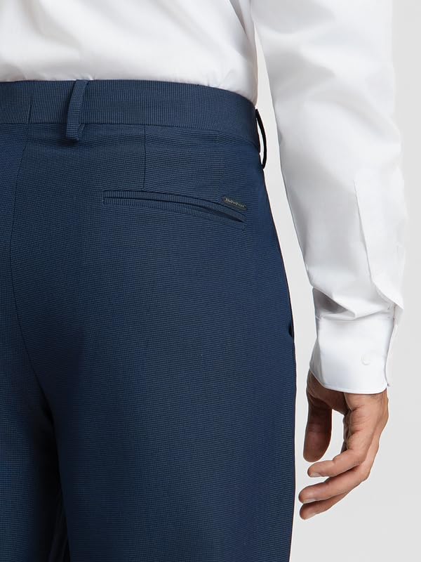 Image of The Pant Project Luxury PV Lycra Stretchable Formal Pants for Men | Stylish Relaxed Fit Men's Wear Trousers for Office or Party | Mens Fashion Dress Trouser Pant