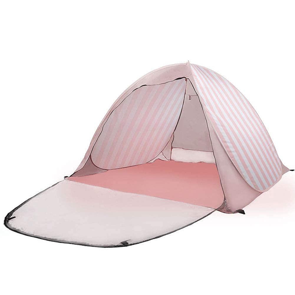 LEMITA Tienda de campaña emergente, Tienda de Playa portátil Ligera, Refugio para 2-3 Personas, Clavijas de Bolsa de Transporte, para la Familia, jardín, Camping
