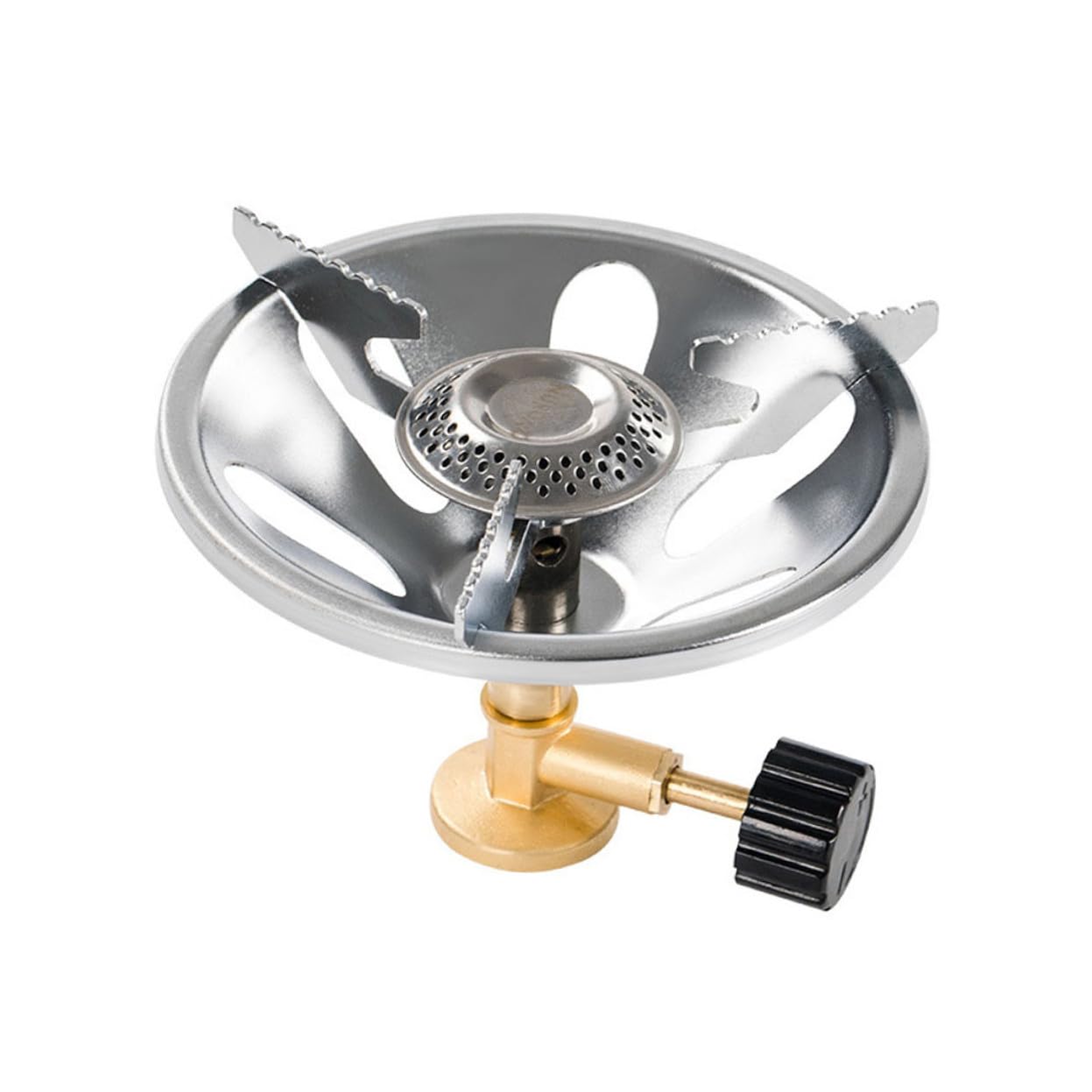 Réchaud camping inox pliable - Cuisson extérieure portable