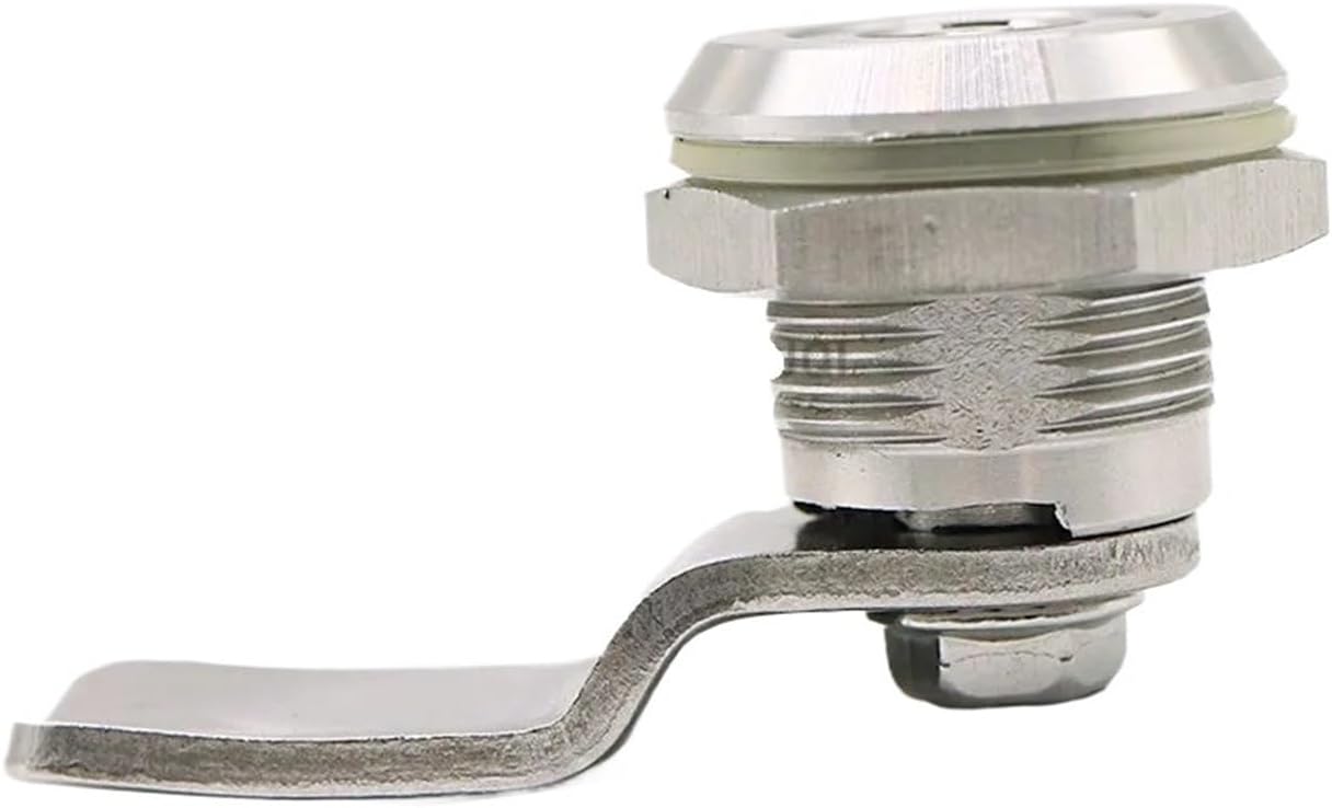 22mm MS705 Distribution Cabinet Lock Panel 304 Stainless Steel 4-Corner Cylinder Marked Door(1 Set of 4 Angles H)