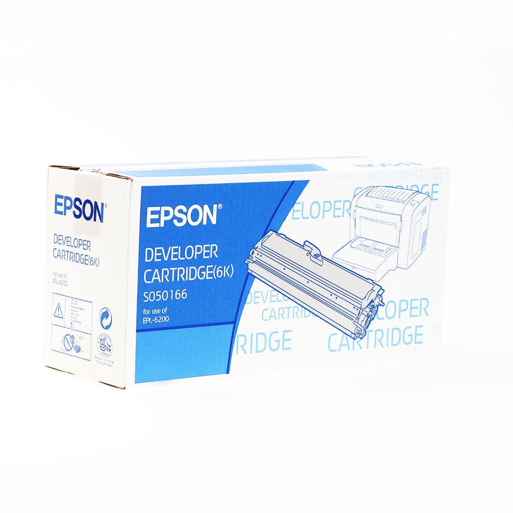 Epson Cartucho de tóner EPL-N6200 Negro 6k - Tóner para impresoras láser (6000 páginas, EPL-N6200, 350 x 120 x 169 mm, 730g)