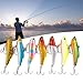 DRAGONRUN Winter Ice Fishing Lures Sinking Artificial Hard Baits Long Cast Swimbait Fishing Sinking Rattlin Fishing Lures