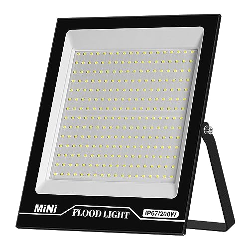 Projecteur LED Extérieur Étanche 200W pour Sécuriser les Zones Sombres du Jardin
