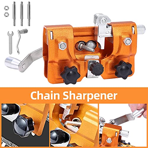 CUCNZN Chainsaw Chain Sharpener - Efficient and Easy to Use Jig Tool for Chain Saw Teeth Sharpening - Thumbnail 2