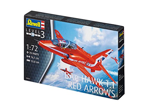 Revell 04921 BAe Hawk T.1 Red Arrows im Maßstab 1:72