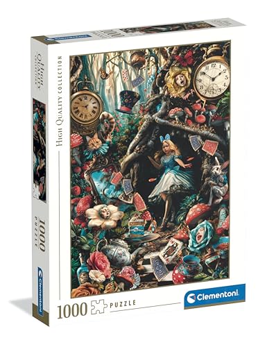 Clementoni - Puzzle 1000 Pezzi per Adulti e Ragazzi, Collection, Tema Another Day in Wonderland, Idea Regalo Uomo e Donna, Made in Italy, 70x50 cm, 39888