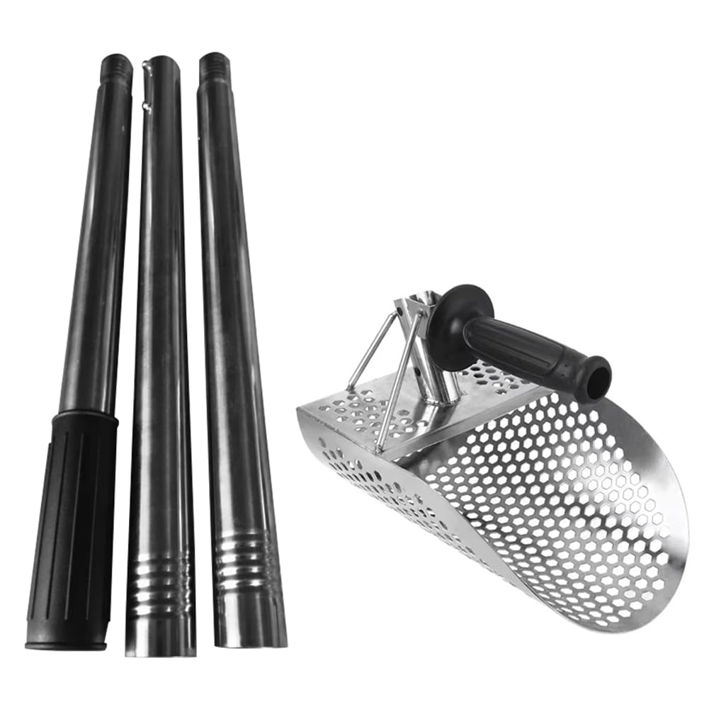Pala para de Manejar, Pala para para Detección de Metales de Alta Resistencia, Pala para de Mano para Caza de Tesoros Submarinos