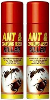 SuperGift.com 2x Ant Cockroach & Crawling Insects Killer Spray Ideal for Indoor and Outdoor/Garden Use