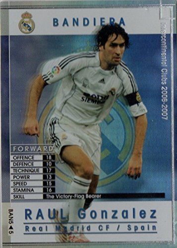 Amazon.co.jp: WCCF/06-07/BAN/ラウール・ゴンザレス : スポーツ