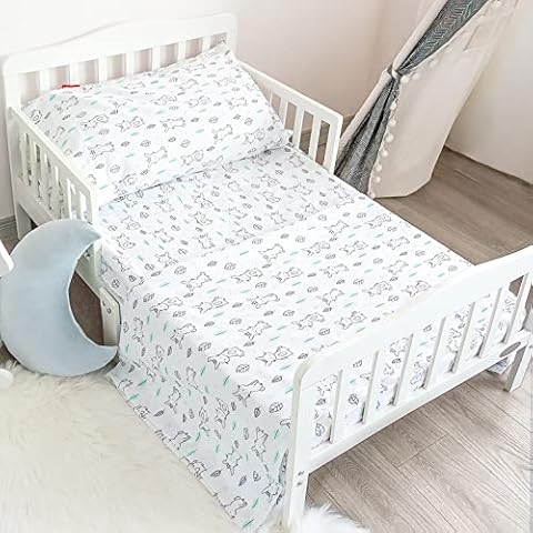 Moonsea Bunny Toddler Bed Set Cover