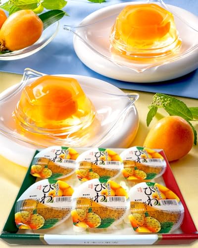 長崎心泉堂 フルーツ ゼリー びわゼリー 6個 お菓子 ギフト 長崎県産 JA 全農 TO9I