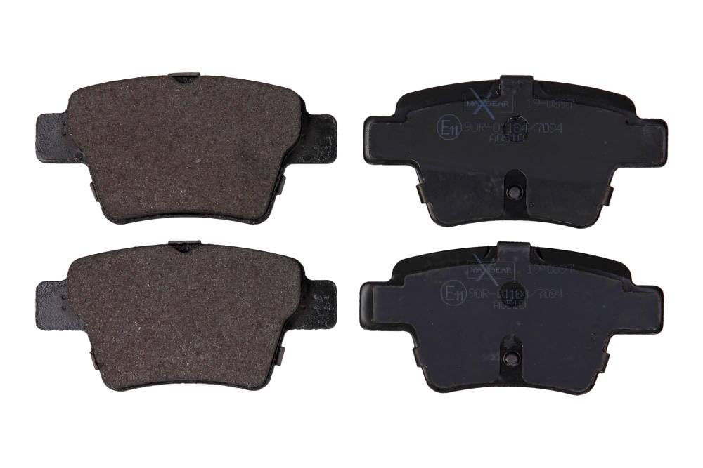 Brake pads Rear Axle 19-0897 MAXGEAR for PEUGEOT CITROËN