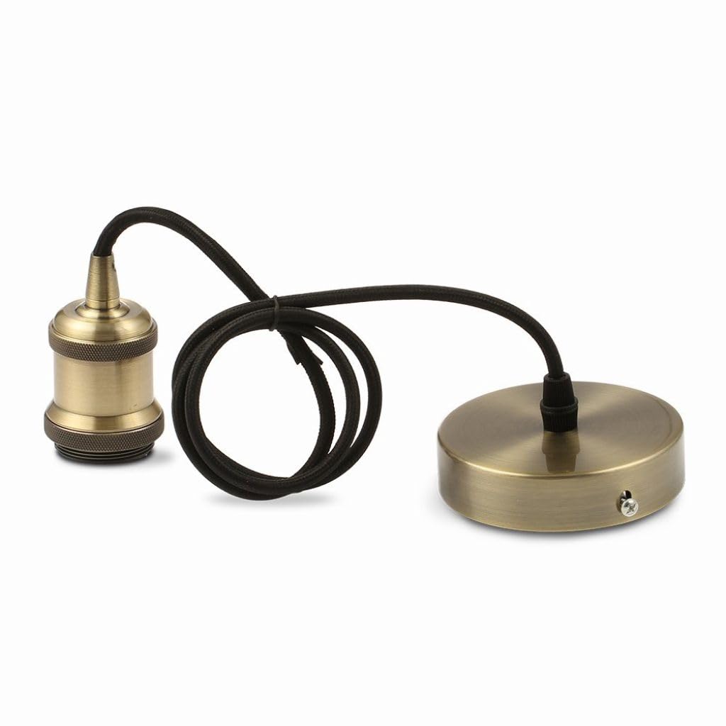V-Tac Lampadario Sospensione, Brass Bronze