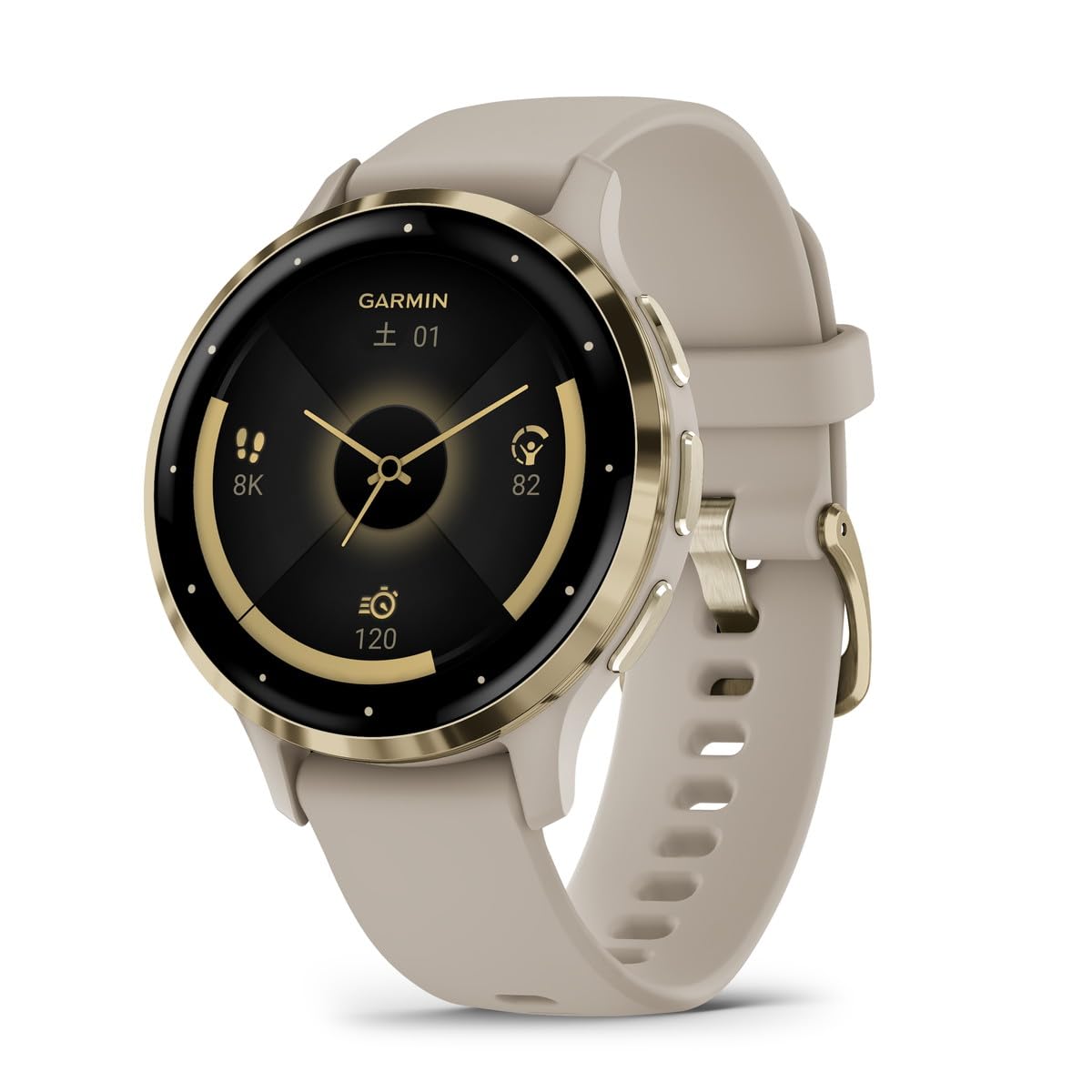 GARMIN(ガーミン) Venu 3S French Gray/Cream G…
