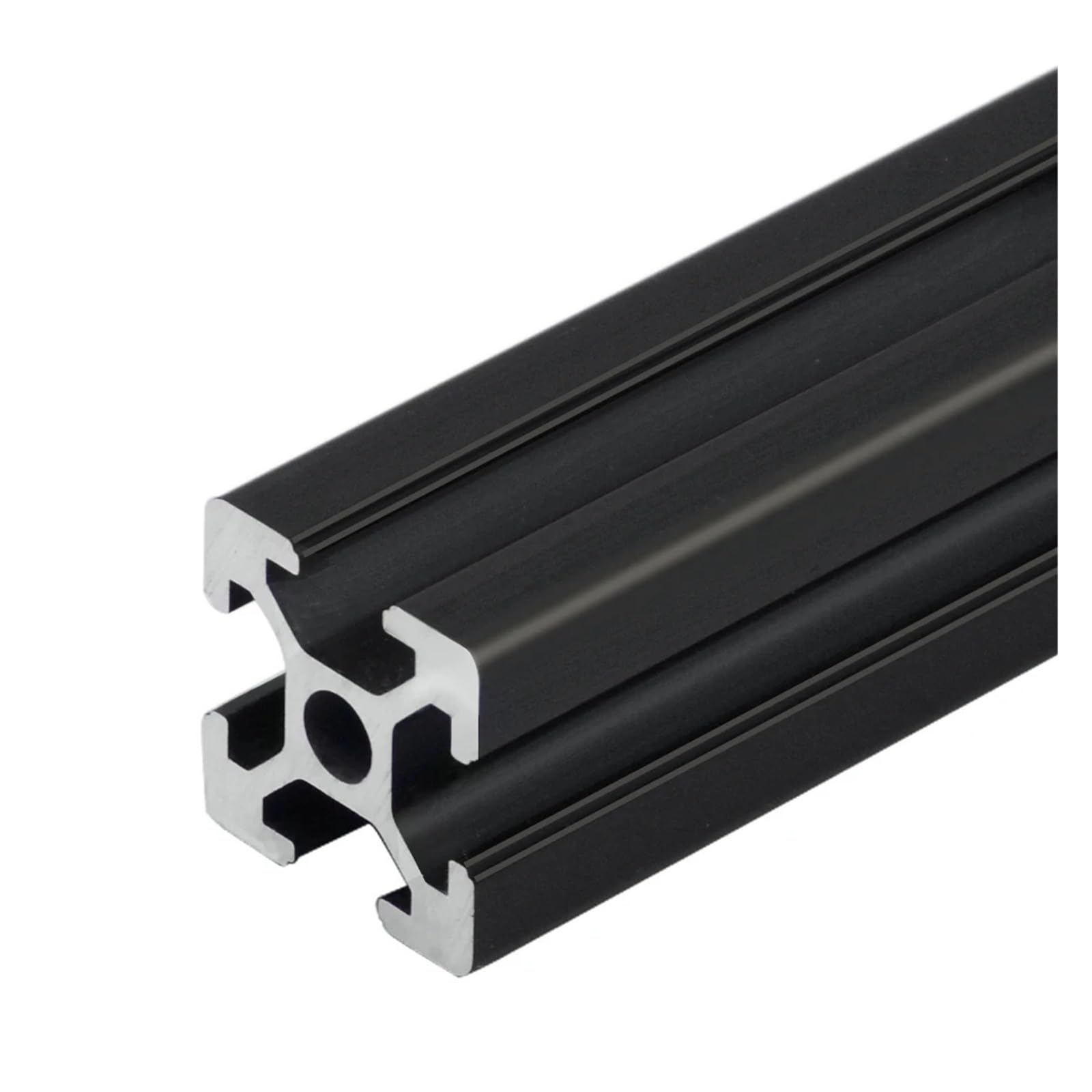 4 pz/lotto Nero 2020 Profilo In Alluminio Standard Europeo Anodizzato Estrusione 200 350 800mm Lunghezza (100mm)