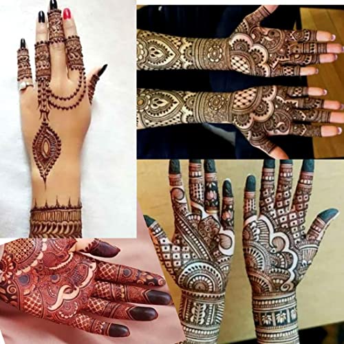 Image of Mahek Beauty Parlour Bridal Special Dulhan Mehndi Cone (Pack Of 12 Piece)