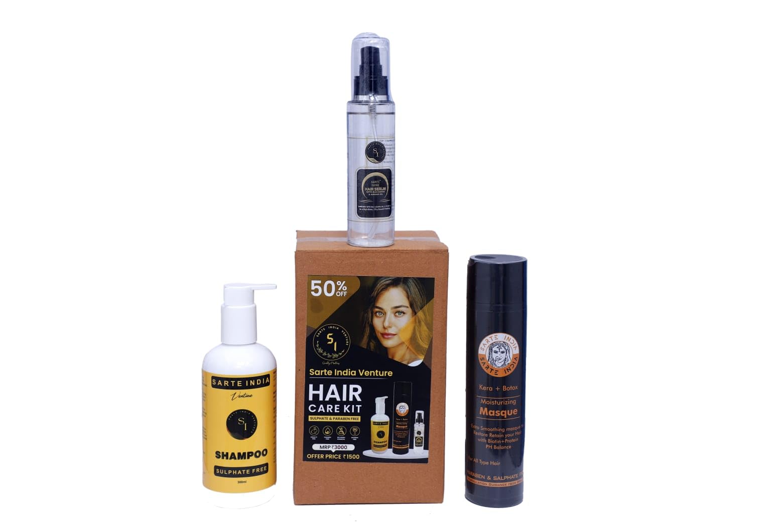 Generic Hair Care Kit - Cream - All Hair Types - Moisturizing and Nourishing-image-23