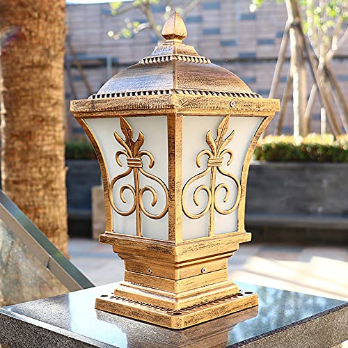 Faroles de bronce para terraza que transforman la iluminación de tu jardín 4