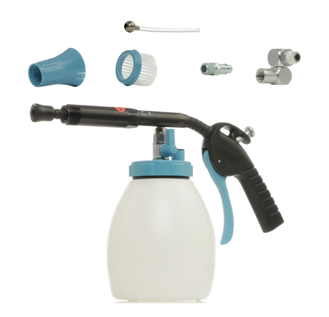 Hazet Rotations-Reinigungspistole (Betriebsdruck: 4 bis 6, 3 Bar, Luftbedarf 254 L/min, Länge: 354 mm) 9043N-1