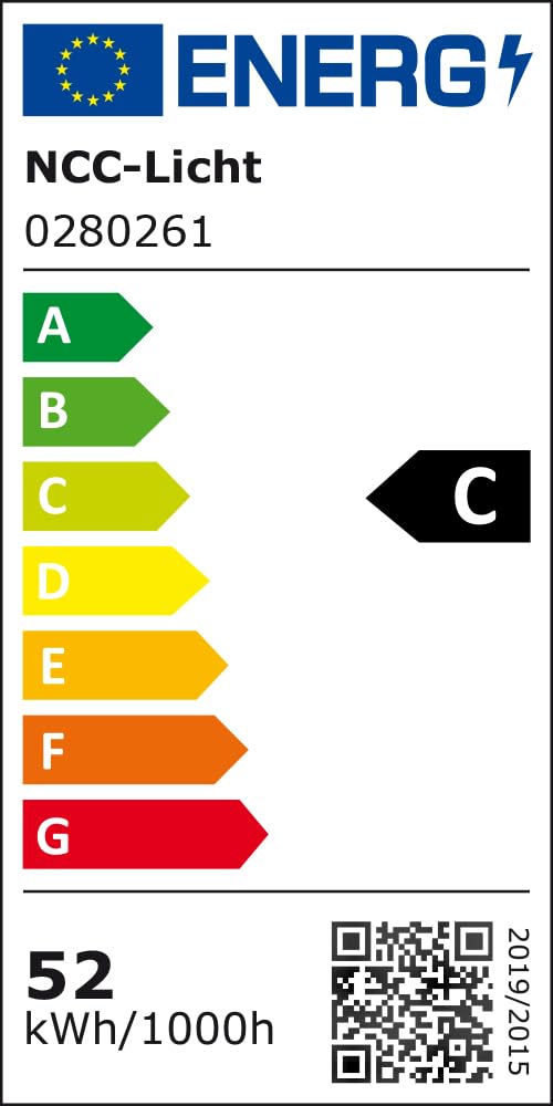 NCC-Licht LED Deckenleuchte Feuchtraumleuchte Limea Gigant Pro 150cm IP66 27/37/47/58W 4200-8700lm Neutralweiß 4000K