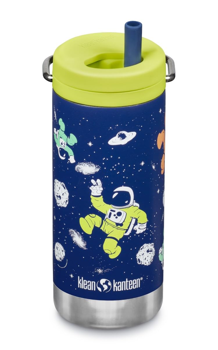 Klean Kanteen TKWide Insulated Bottle with Twist Cap w/Straw 355ml Space Case