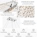 Siljoy Modern Rectangular Crystal Chandelier, L47 Luxury K9 Raindrop Pendant Lighting Rectangle Linear Hanging Ceiling Light Fixture for Dining Room Kitchen Island, 10-Lights