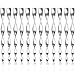 Produktbild Ritte Vogelabwehr, Reflektierende Windspirale Vogelabwehr zur Abwehr 12er Set Reflektierende Windspirale in Silber zur Dekoration für Balkon und Garten