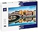 Lais Puzzle Cathédrale médiévale et Pont sur Un Canal à Gand - Gent, Belgique 100 Pièces