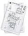 11x17 17 x 11 Inches Vinyl Sheet Protectors, Not Archivable, Pack of 25, Crystal Clear (656800)