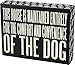 Primitives by Kathy Box Sign, 7.5 by 5.75-Inch, Comfort Dog
