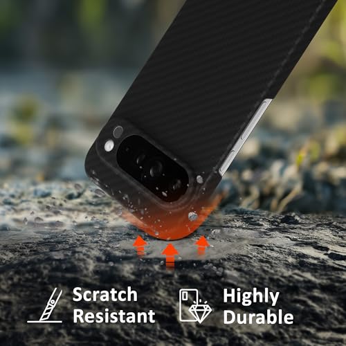 Protégez le Google Pixel 9 Pro XL des chutes avec cette coque aramide
