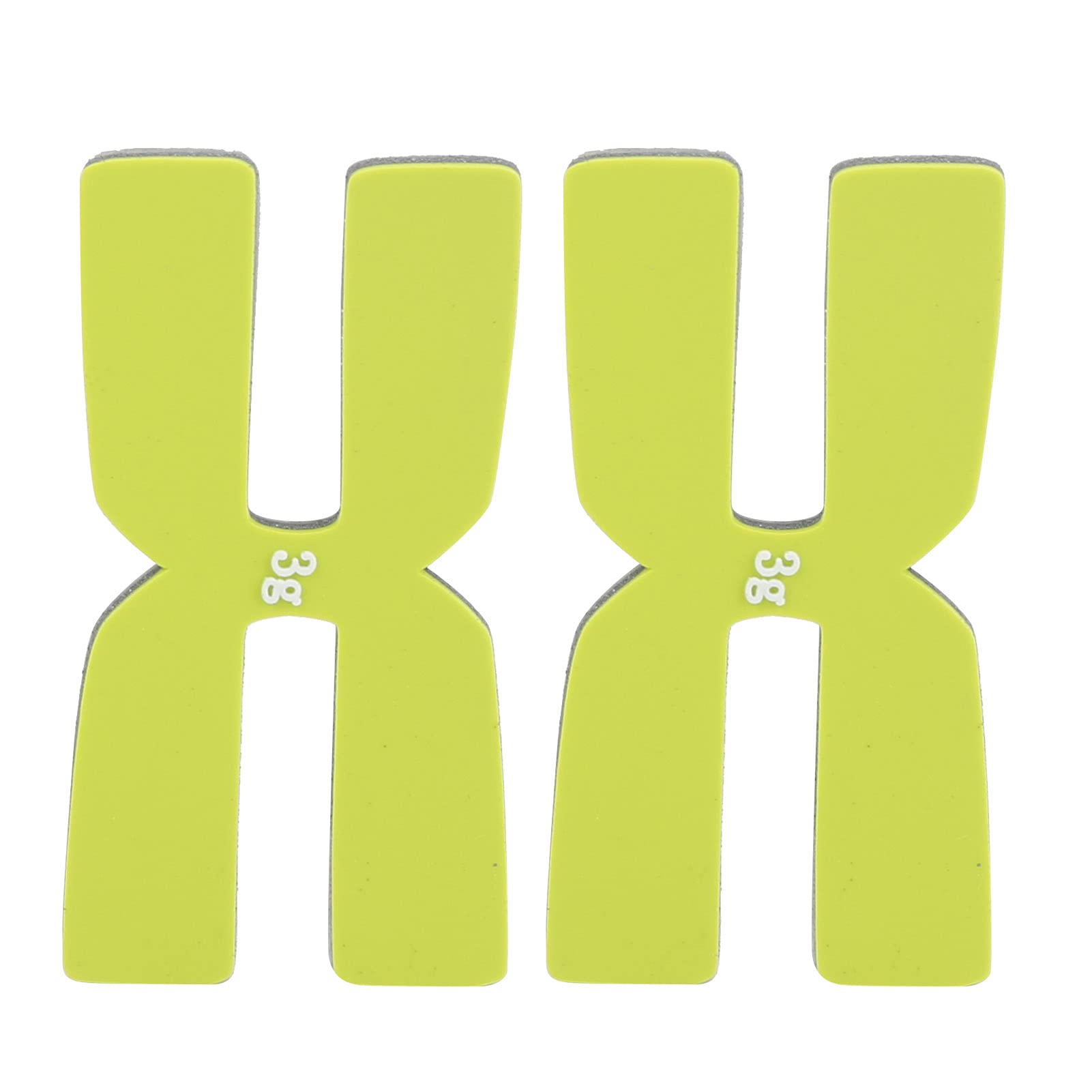 VGEBY Tiras del Equilibrio del Peso de la Raqueta de Tenis, del Equilibrio del Peso de la Raqueta de Tenis del silic¨®n del Tipo 6Pcs H