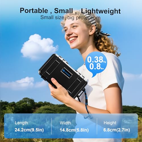 Maleta resistente al agua para cámara Sony ZV-1F miniatura 4