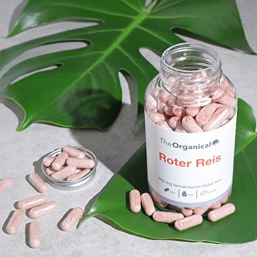 Roter Reis Kapseln TheOrganical 600 mg – 120 Stück