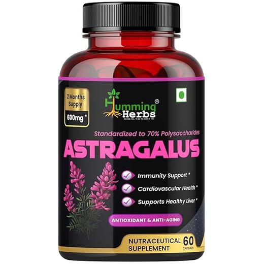 Humming Astragalus Capsules - Immune Support 90ct