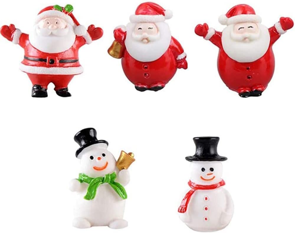 岚亭はサンタクロースの雪だるまのぬいぐるみのクリスマス装飾品を紹介