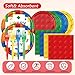 96PCS Building Blocks Birthday Party Supplies Building Blocks Themed Party Decorations Colorful Paper Plates Napkins Forks Set for Boys Kid’s Birthday Party Decor