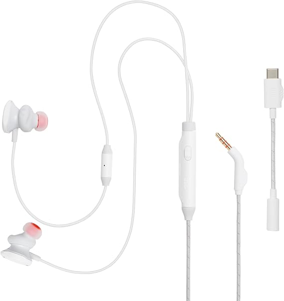JBL Quantum 50 USB-C,Gaming Kulaklık,Kablolu,Beyaz