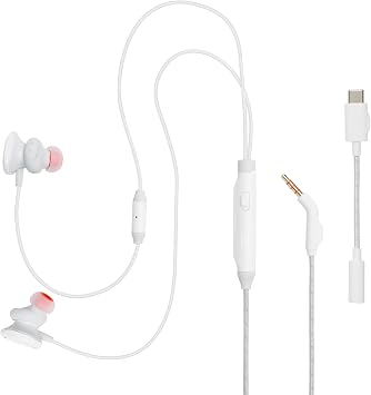 JBL Quantum 50 USB-C,Gaming Kulaklık,Kablolu,Beyaz