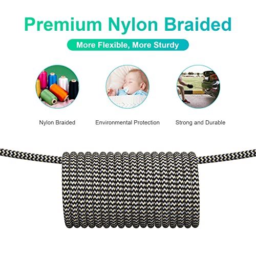 Zendure Usb C To Lightning 100W Fast Charging Cable Supercord Mfi Certified For Iphone And Ipad, Durable Nylon Braided - 3 Ft,1M #TOP6