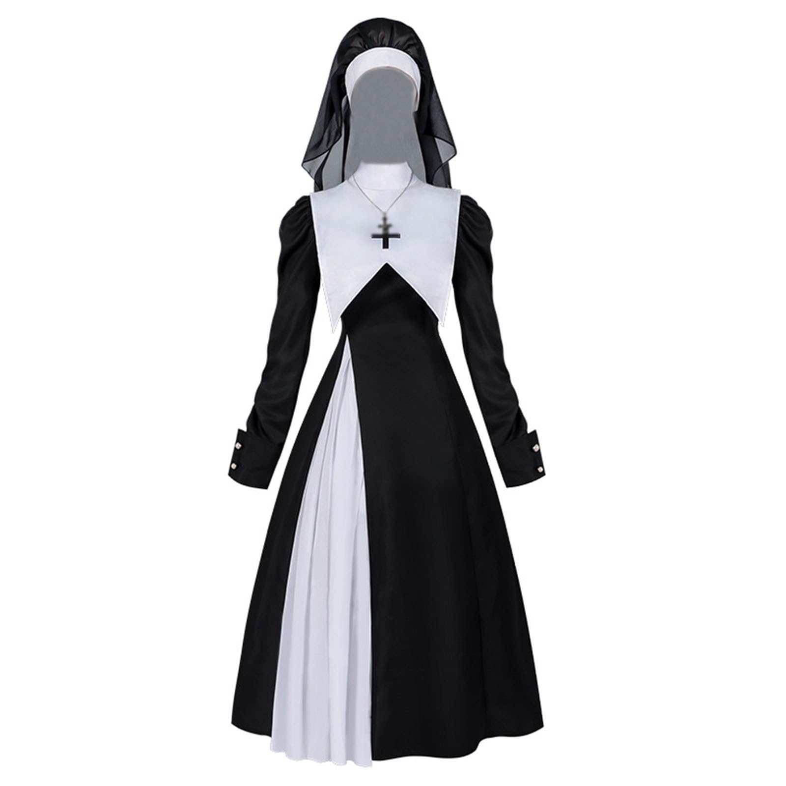 2026 Ropa de Pascua Regalos de Pascua Disfraz de Pascua para adultos, sacerdote, monje o atuendo para actuaciones escénicas