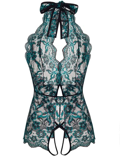 Image of Ababoon Women One Piece Lingerie Lace Sexy Baby Dolls Teddy Sleepwear