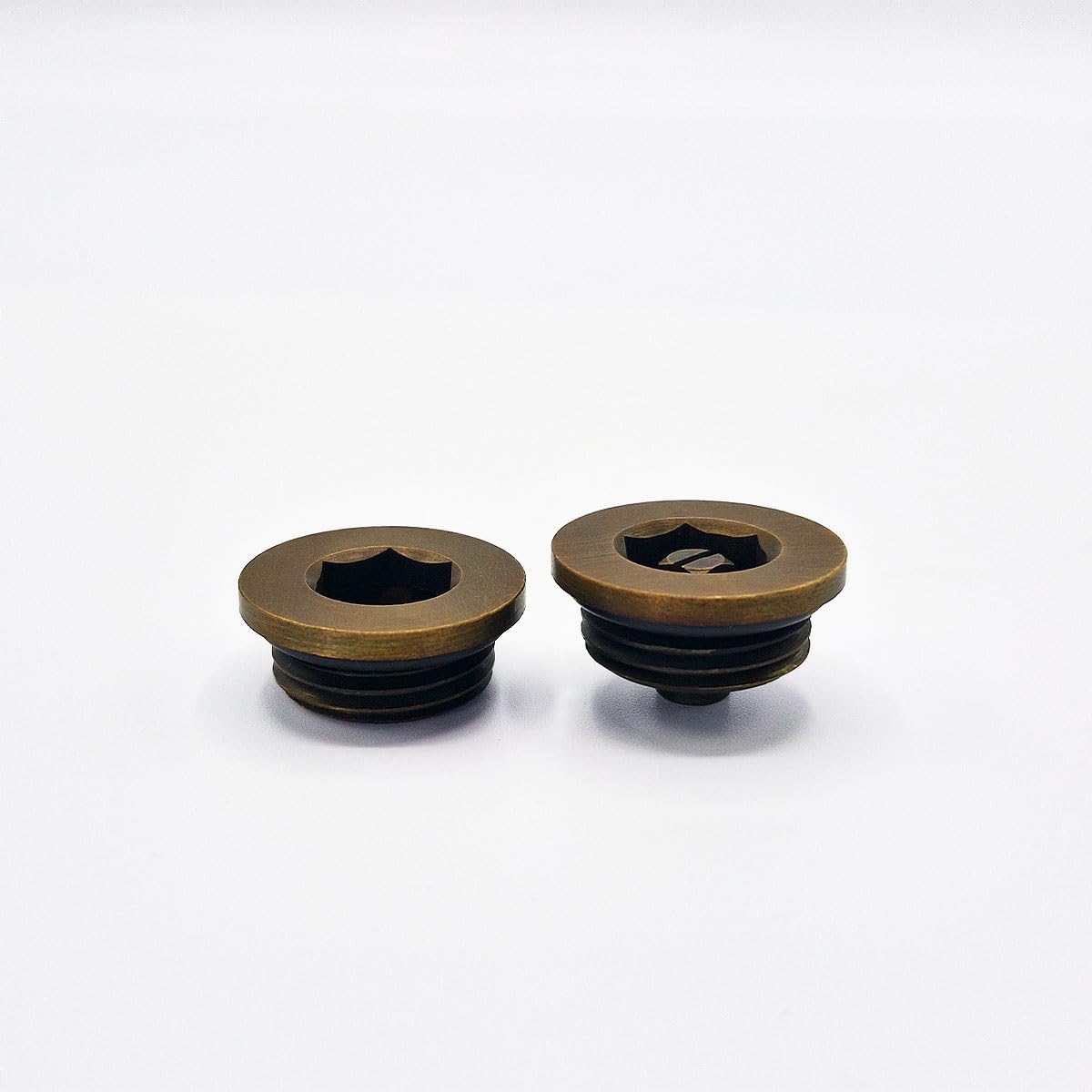 Antique Brass Air Vent & Plug