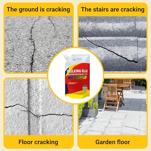 Pegamento sellador impermeable para grietas de concreto 2 piezas miniatura 6