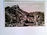  Altenahr, Burgruine Are mit Tunnels, Ansichtskarte, gelaufen 1928