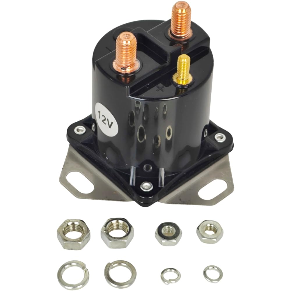 EZROAD 12V 3 Term Starter Solenoid Relay 725-3001 925-3001 Compatible with MTD Cub Cadet 1050 1200 1204 1210 1211 1250 1440 1450 1512 1710 1711 1712
