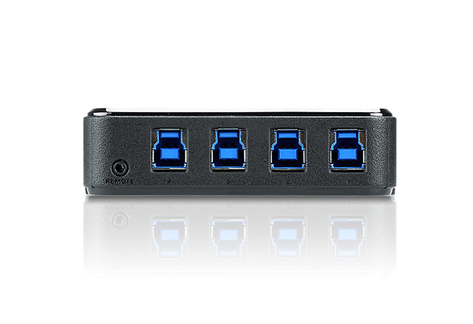 ATEN US434-AT USB 3.0 przełącznik urządzeń peryferyjnych z 4 portami czarny