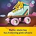 LEGO Creator 3 in 1 Retro Roller Skate Building Kit, Transforms from Roller Skate Toy to Mini Skateboard to Boom Box Radio, Birthday Gift for Skaters, Cool Toy for Boys and Girls Ages 8 and Up, 31148
