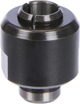 Bosch 1x Collet with Locking nut (Ø 8 mm, Accessories for Straight Grinders)
